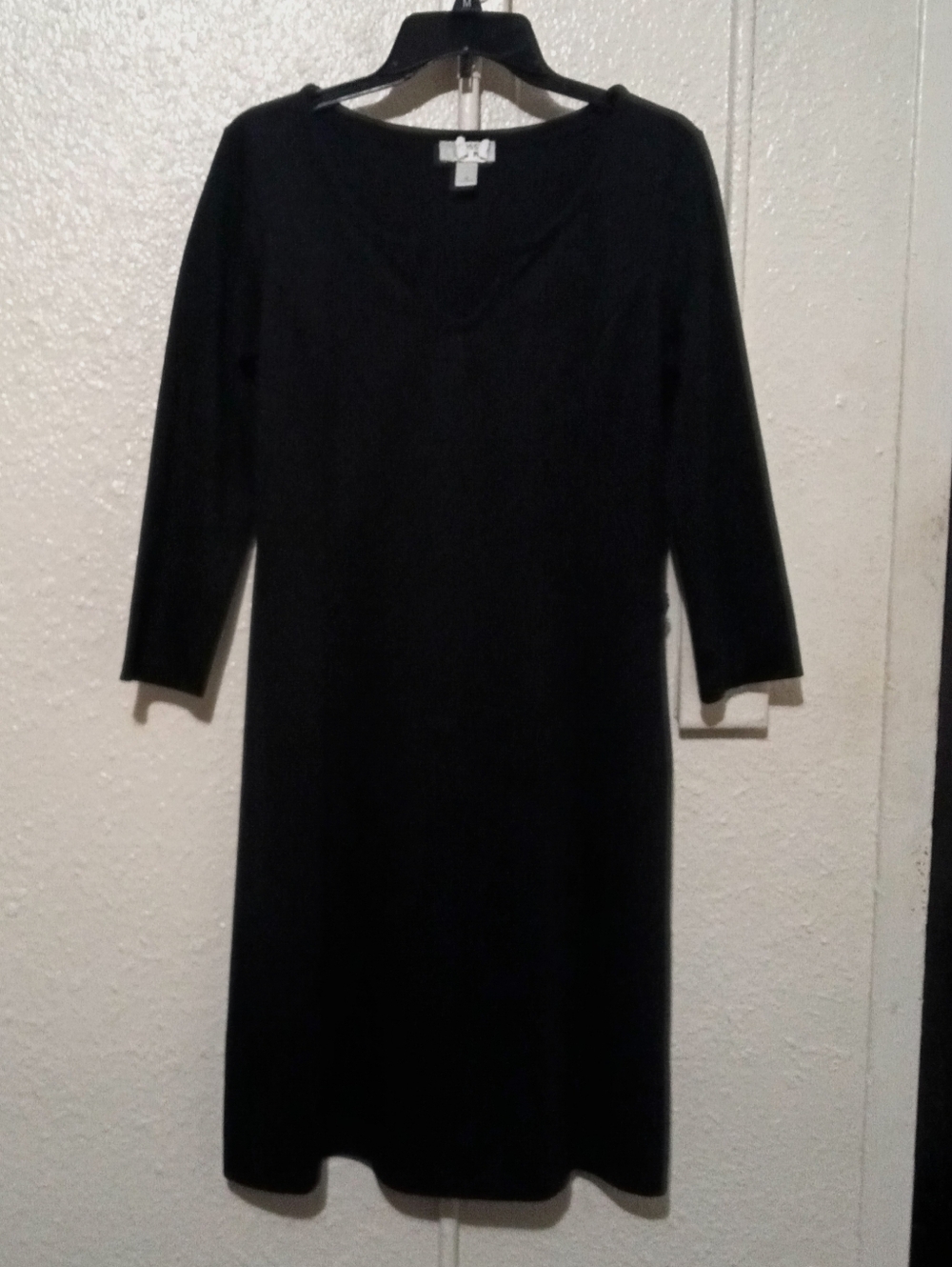 Loft Classic Black Women's V-Neck Dress